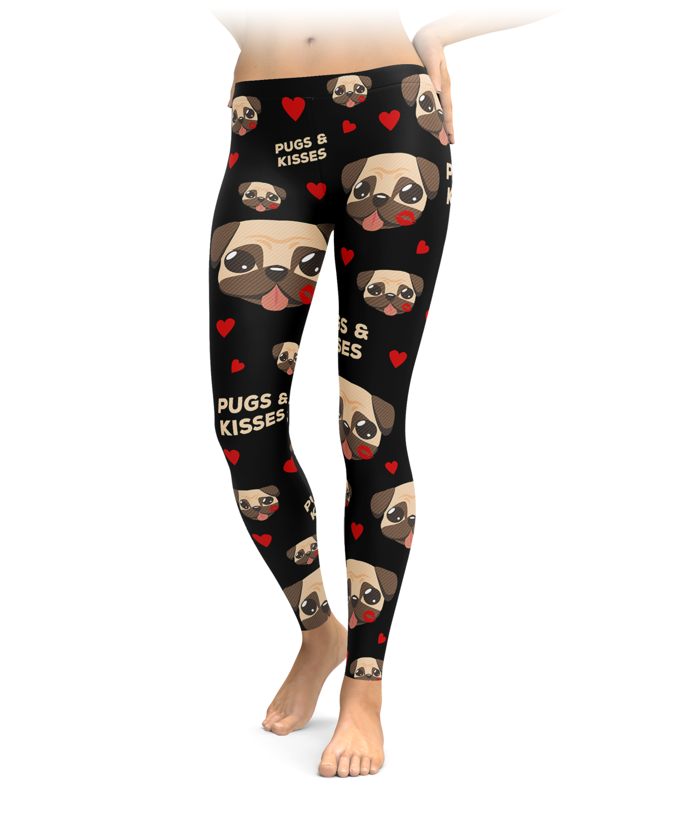 Pugs & Kisses Leggings