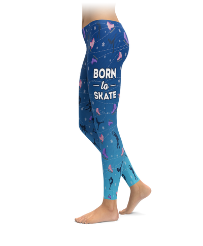 Born To Ice Skate Leggings