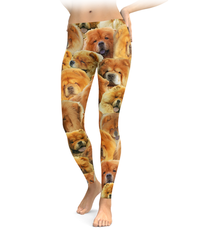 Chows on Chows on Chows Leggings