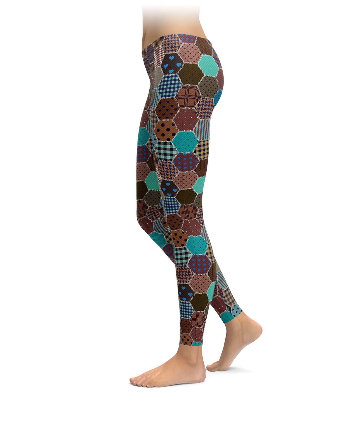 Hex Quilty-Style Leggings