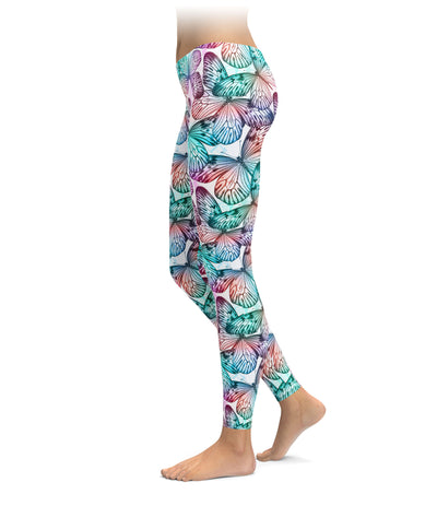 Colorful Butterfly Leggings