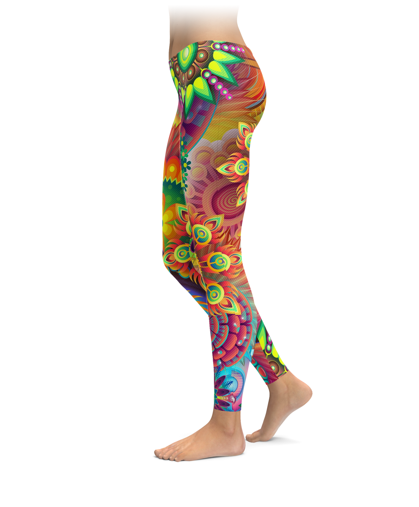 Colorful Abstract Design Leggings
