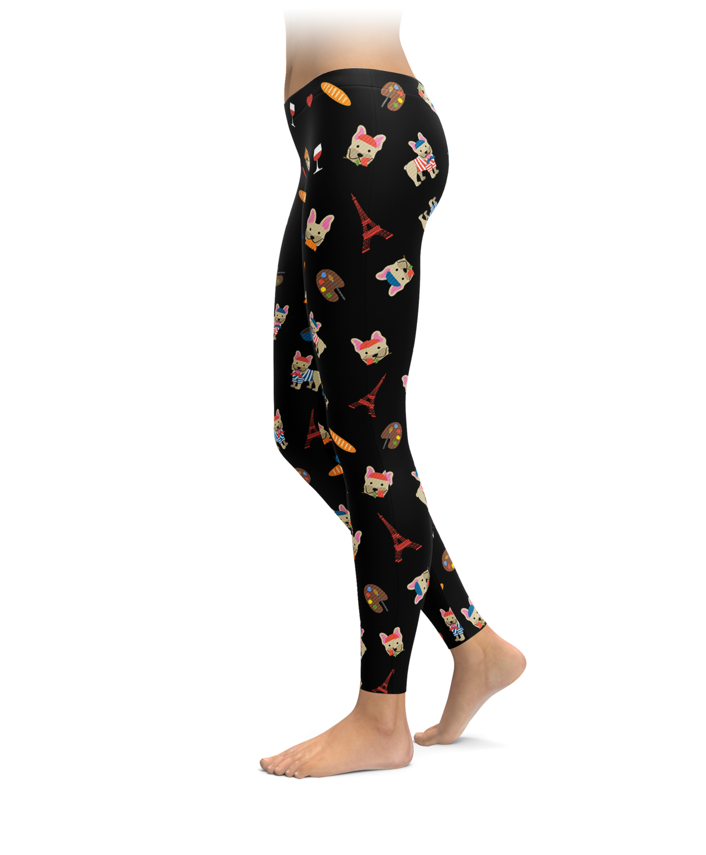 French Frenchie Leggings