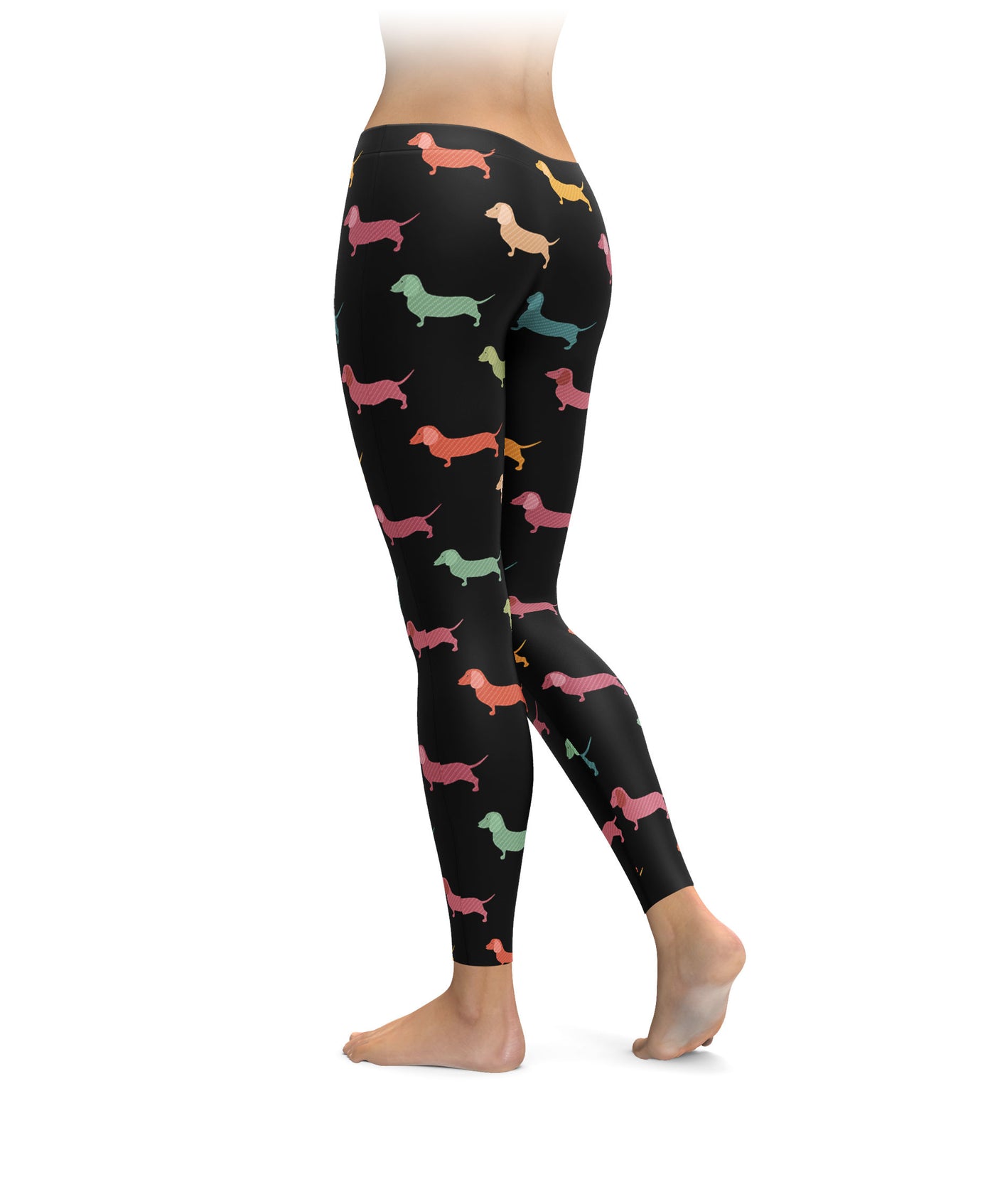 Multicolored Doxie Leggings