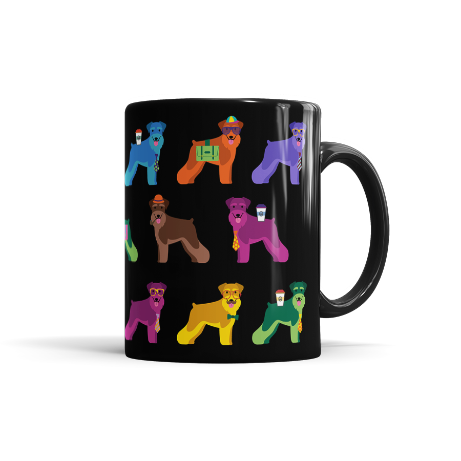 Colorful Schnauzer Mug