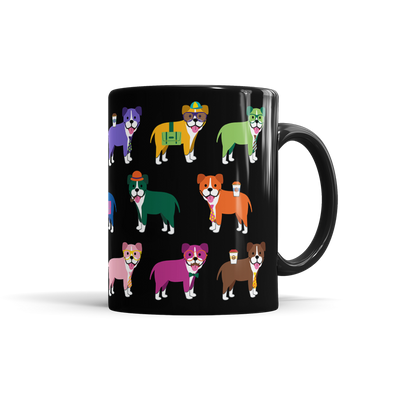 Colorful Boxer Mug