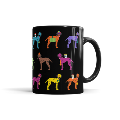 Colorful Dalmatian Mug