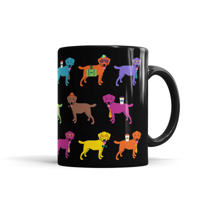 Colorful Lab Mug