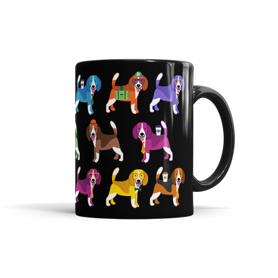 Colorful Beagle Mug