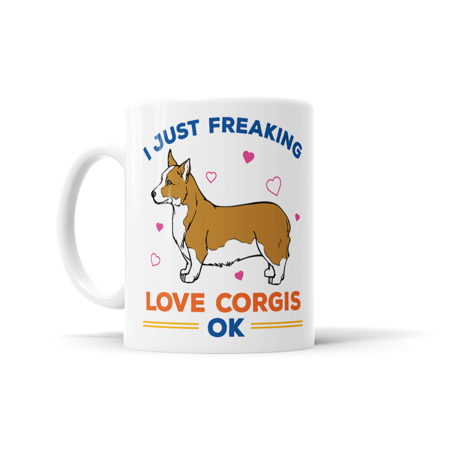 I Just Freaking Love Corgis, OK?