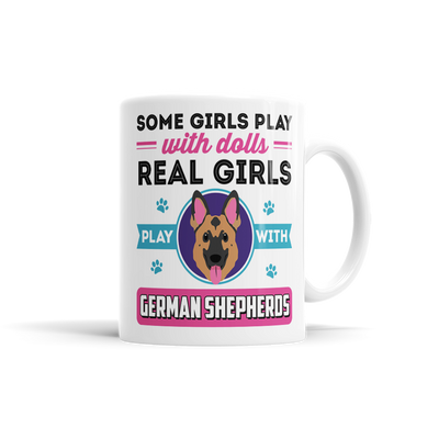 Real Girls Play With German Shepherds