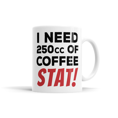I Need 250cc Of Coffee - STAT!