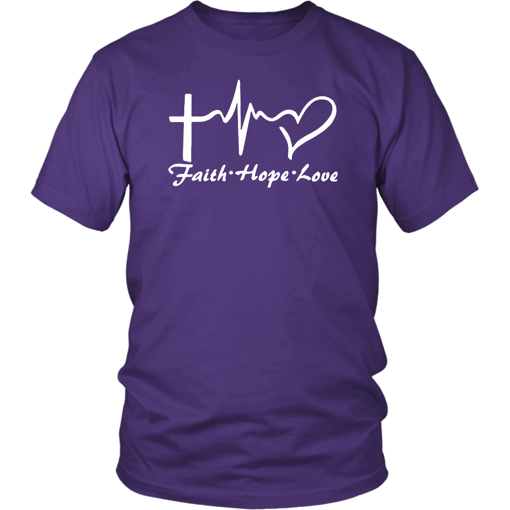 Faith, Hope, Love Unisex Shirt